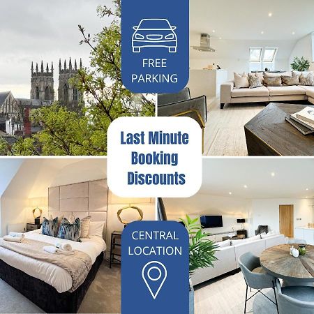 Free Parking - Central - Penthouse York Exterior photo